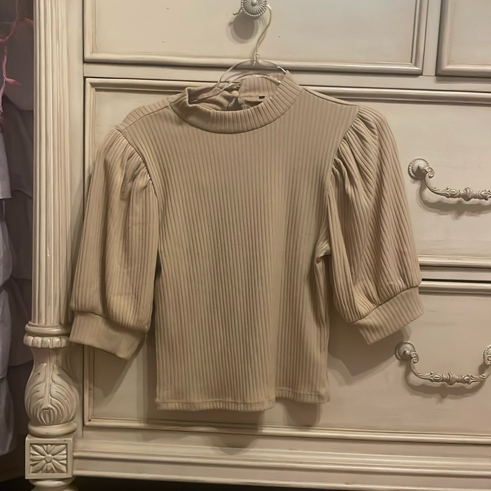 Beige Top